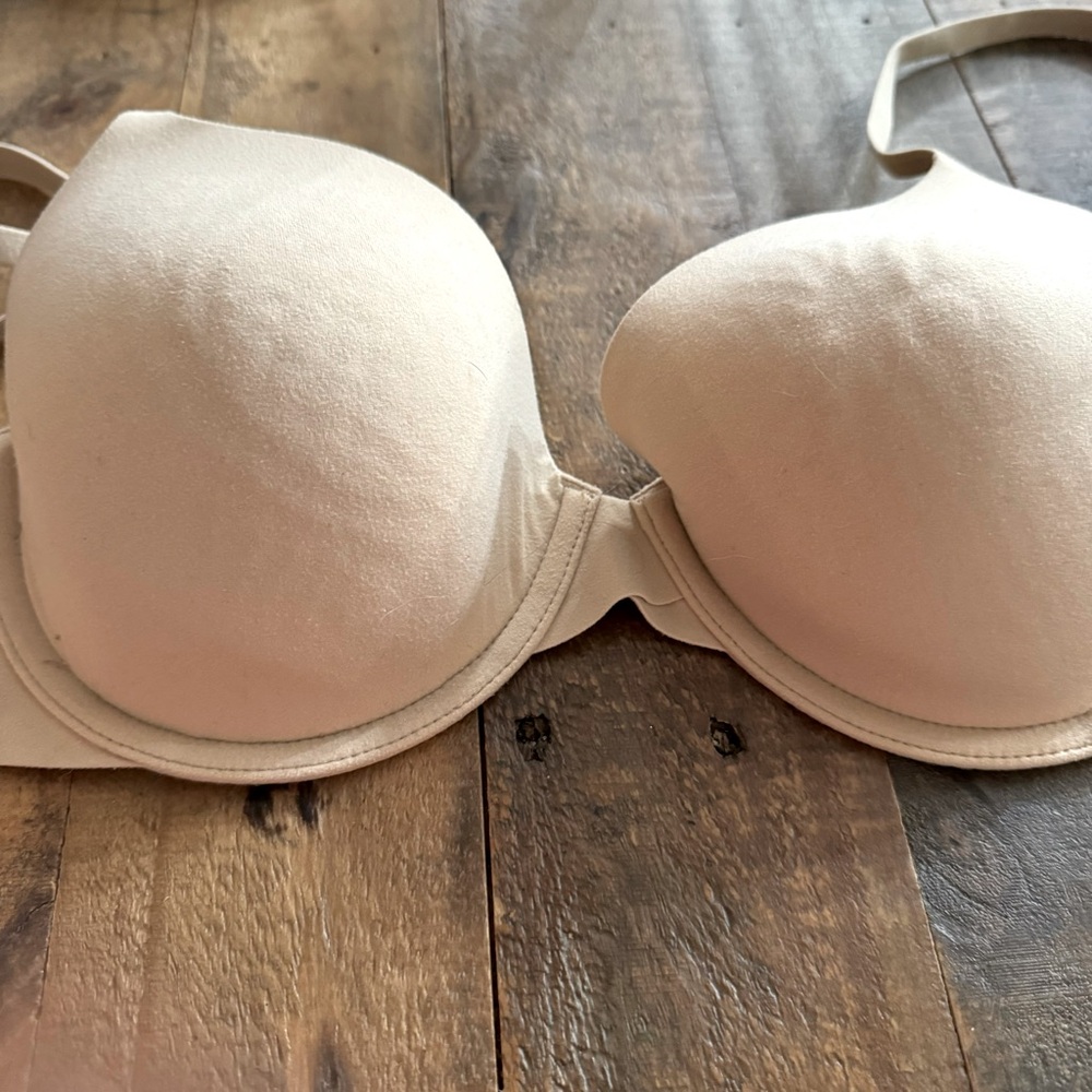 Calvin Klein Nude Beige Underwire Lightly Padded Bra 34C